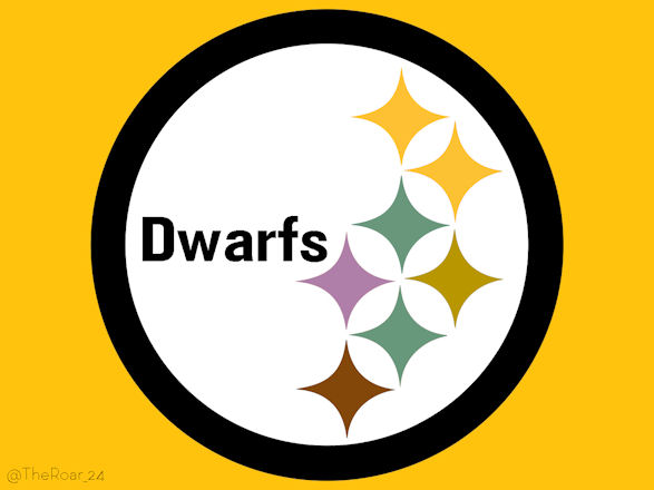The 7 Dwarfs Pittsburgh Steelers Logo DIY iron on transfer (heat transfer)